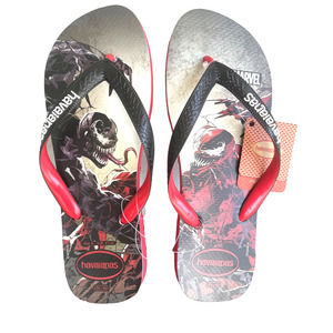 NWT Havaianas Flip Flop Original Marvel Sz 8. (39-49) NWT